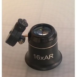 Lupa Zegarmistrzowska trzysoczewkowa Z3-WG18_16x+AR+Led